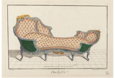 Vévodkyně. New Historical Iconology or Attributes Hierogliphyques, c.1768. od Jean Charles Delafosse
