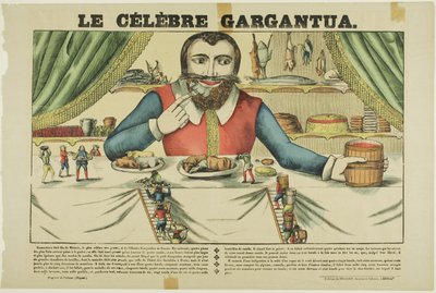 Slavný Gargantua od Jean-Charles Pellerin