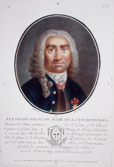 Bertrand-Francois Mahe de la Bourdonnais (1699-1753) z 