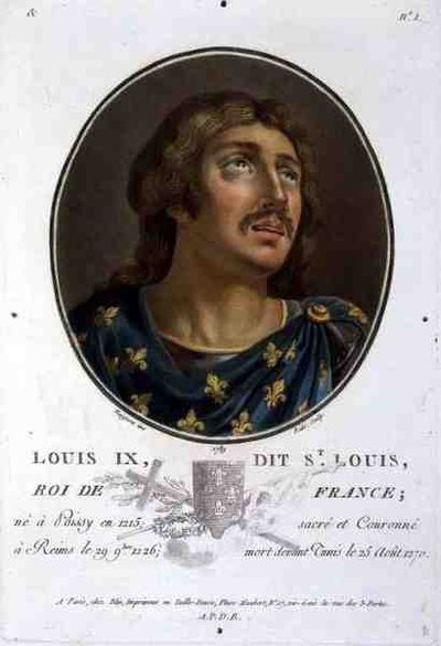 Portrét Ludvíka IX., zvaného 