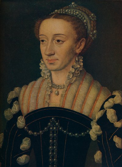 Markéta Navarrská, c1563 od Jean Clouet