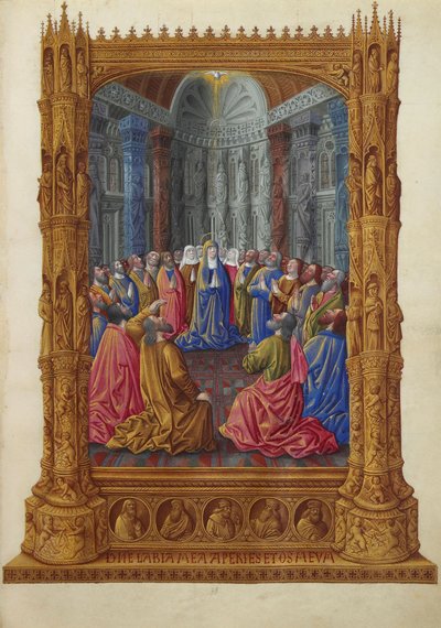 Très Riches Heures du Duc de Berry - Letnice od Jean Colombe