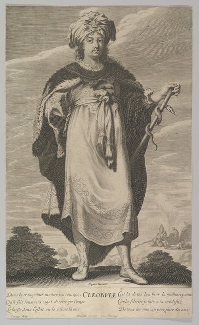 Cleobule, ca. 1639-40 od Jean Couvay