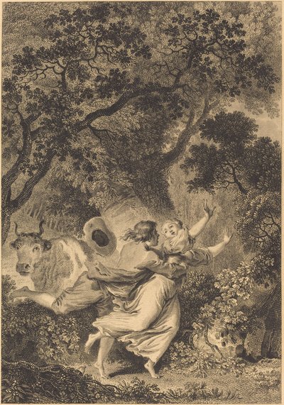 Zvonek od Jean Dambrun after Jean Honoré Fragonard