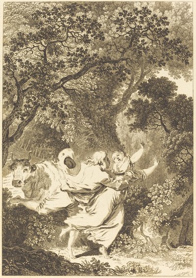 Zvonek od Jean Dambrun after Jean Honoré Fragonard