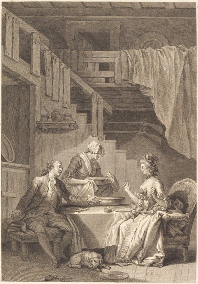 Falcon od Jean Dambrun and Jean Baptiste Tilliard after Jean Honoré Fragonard
