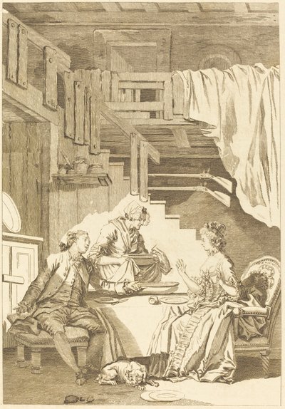 Falcon od Jean Dambrun and Jean Baptiste Tilliard after Jean Honoré Fragonard