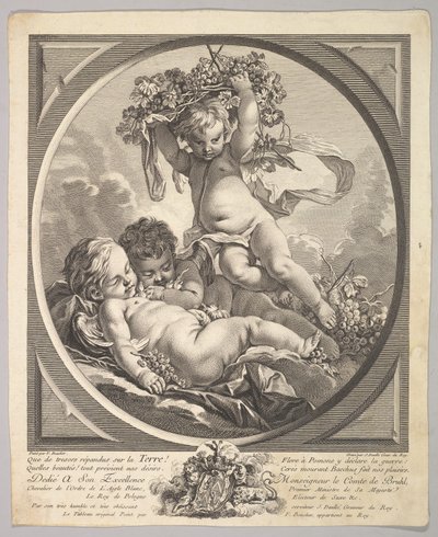 Země, ca. 1748. od Jean Daullé