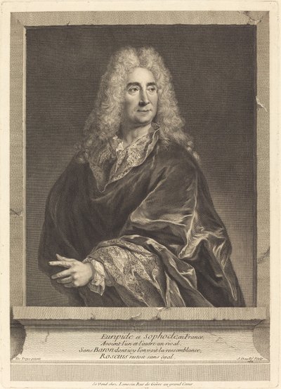 Michel Baron od Jean Daullé after François de Troy