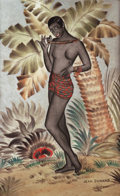 Josephine Bakerová od Jean Dunand