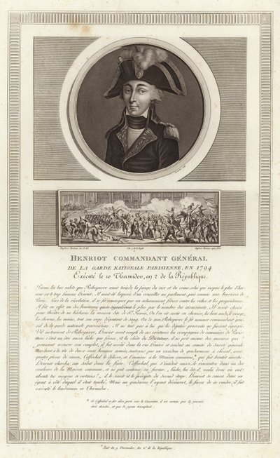 Portrét Francoise Hanriota od Jean Duplessi Bertaux