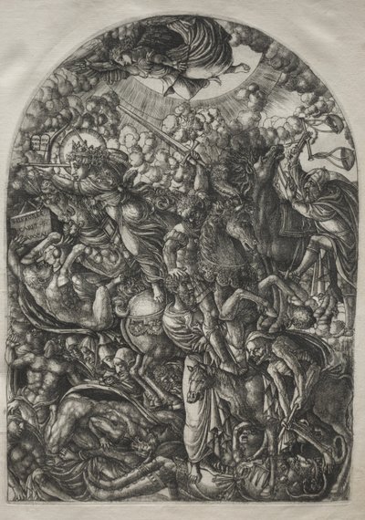 The Apocalypse: St. John Sees the Four Riders, 1546-1556. od Jean Duvet