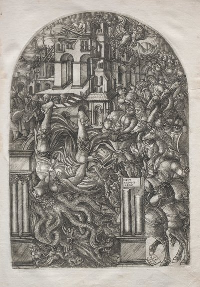 The Apocalypse: The Fall of Babylon, 1546-1556. od Jean Duvet
