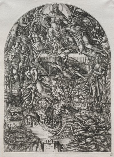 Apokalypsa: Otevření sedmé pečeti, 1561. od Jean Duvet