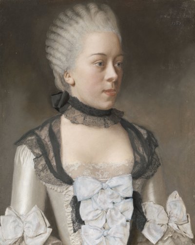 Wilhelmina Hillegonda Schuyt od Jean Etienne Liotard (signed by artist)