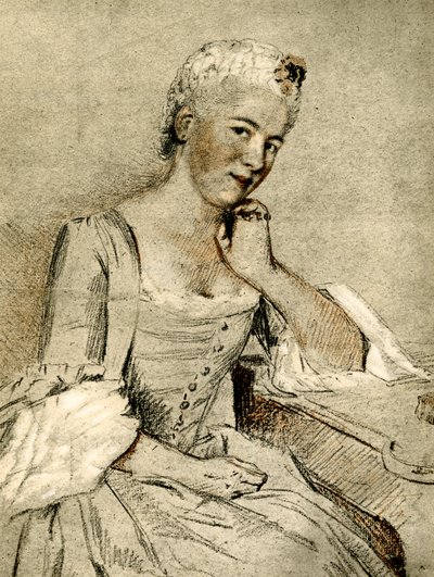 Jeanne Natoire od Jean Étienne Liotard