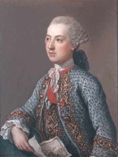 Josef II (1741-90) císař Svaté říše římské a německý král, 1762 od Jean Étienne Liotard