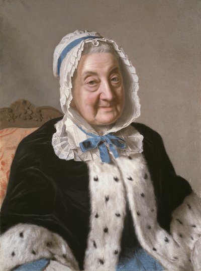 Portrét Marthe Marie Tronchin od Jean Étienne Liotard