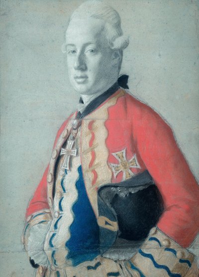 Portrét arcivévody Maxmiliána Františka Rakouského (1756-1801), pozdějšího arcibiskupa a kurfiřta kolínského a prince biskupa z Münsteru od Jean Étienne Liotard