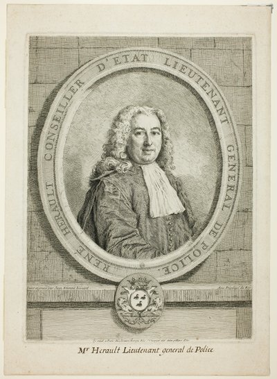 René Hérault od Jean Étienne Liotard