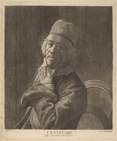 Autoportrét od Jean Étienne Liotard