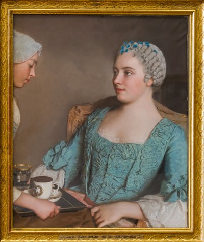 časná snídaně od Jean Étienne Liotard
