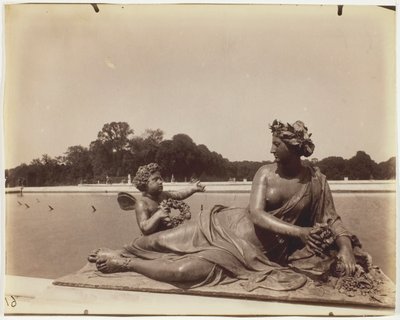 Versailles, roh parku od Jean Eugène Auguste Atget