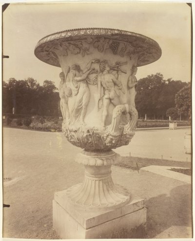 Versailles, váza od Jean Eugène Auguste Atget