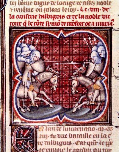 Bitva o Muret (12. září od Jean Fouquet