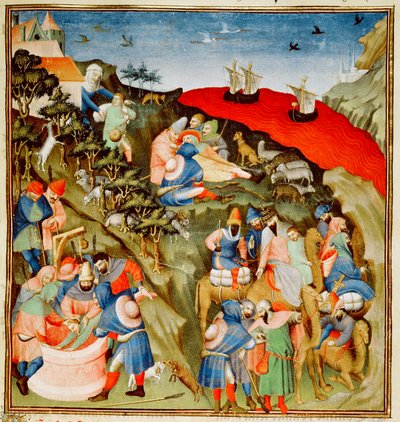 Paní Fr.247 f.25 Příběh Josefa, ilustrace, z 
