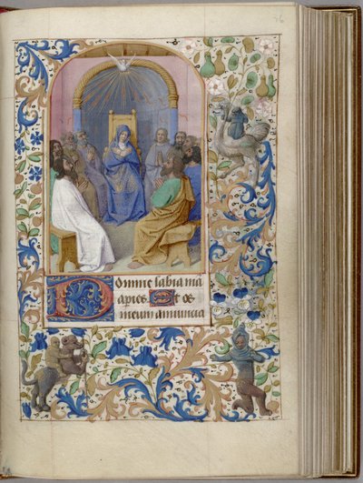 Letniční kniha hodin, 1450-1499 od Jean Fouquet