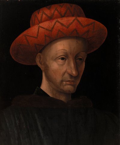 Portrét Karla VII od Jean Fouquet
