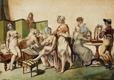 Výchova dělníků v plátně, od Jean Francois Bosio