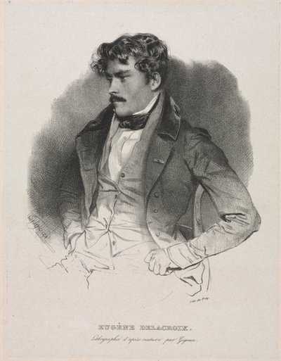 Eugène Delacroix od Jean Francois Gigoux