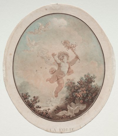 Pošetilost, 1777. od Jean Francois Janinet