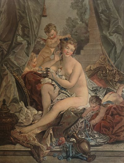 The Toilet Of Venus, Venus Bathing, 1783, 1913 od Jean Francois Janinet