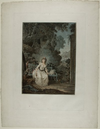 Madame Dugazon v opeře „Nina, ou La folle par amour“ (Nina aneb Žena poblázněná láskou) od Jean Francois Janinet