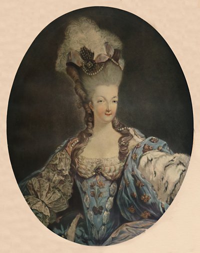 Marie Antoinetta, královna Francie, 1777, 1913 od Jean Francois Janinet