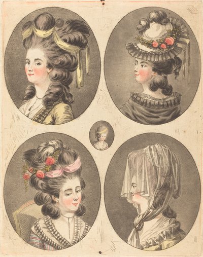 modely účesů od Jean Francois Janinet