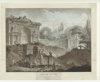 Villa Sacchetti (název na objektu) od Jean Francois Janinet