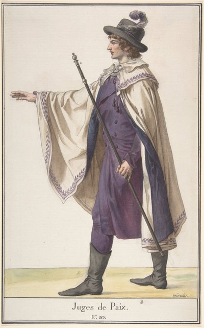 Smírčí soudce, ca. 1798-99. od Jean Francois Leonor Merimee
