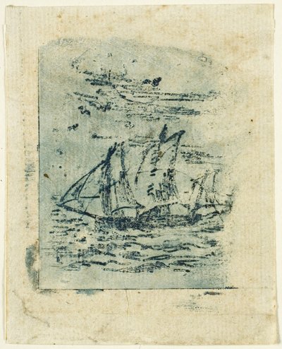Plavidlo pod plachtou od Jean-Francois Millet
