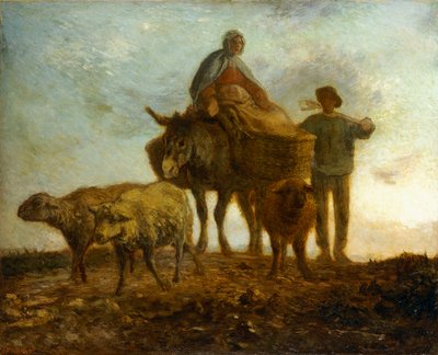 Návrat z polí, od Jean Francois Millet