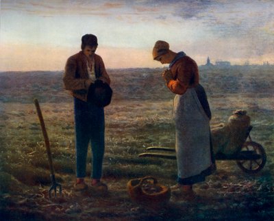 Angelus, 1857-1859, 1912. od Jean Francois Millet