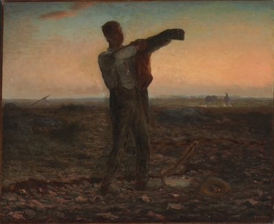 Konec dne, účinek večera od Jean Francois Millet
