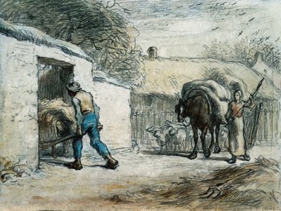 Návrat z pole od Jean Francois Millet