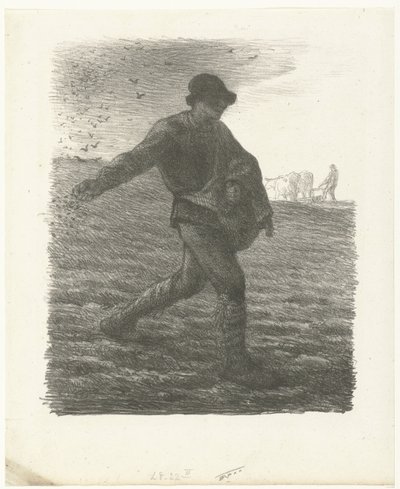 Rozsévač od Jean-Francois Millet