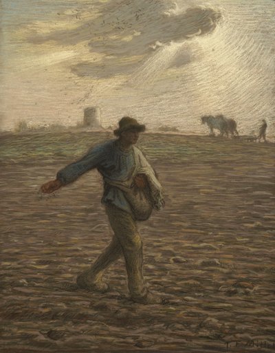 Rozsévač, kolem roku 1865 od Jean Francois Millet