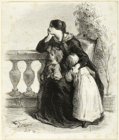 Wo kann er sein? von Jean-Francois Millet