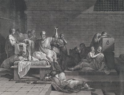 Smrt Sokrata, 1790. od Jean François Pierre Peyron